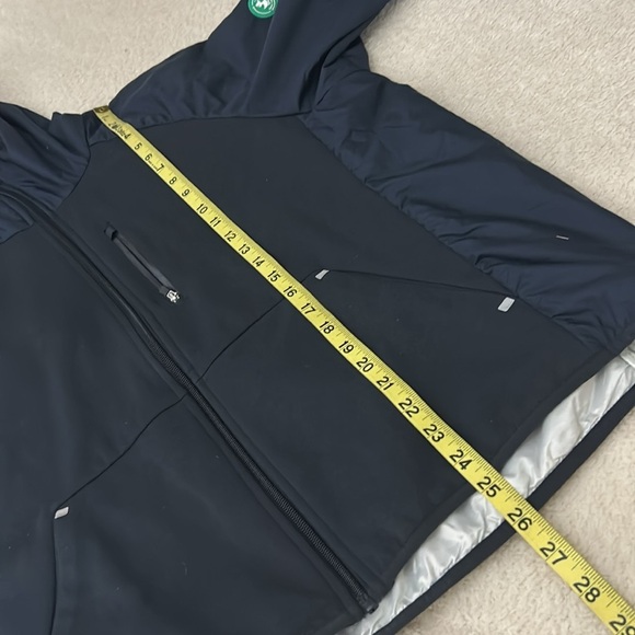 Save The Duck Plumroll Blue Water Resistant Hoodie Size L - Picture 14 of 15